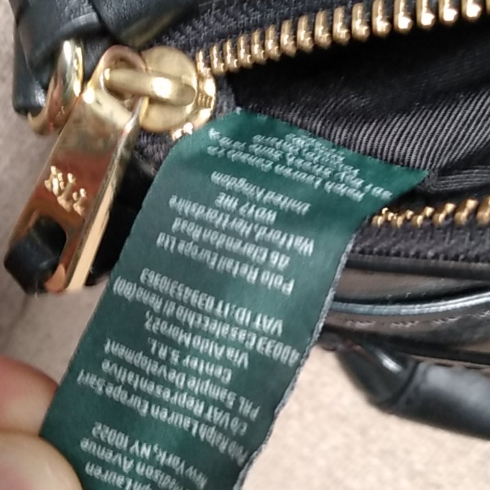 Ralph Lauren shoulder carry bag - Picture 5 of 8
